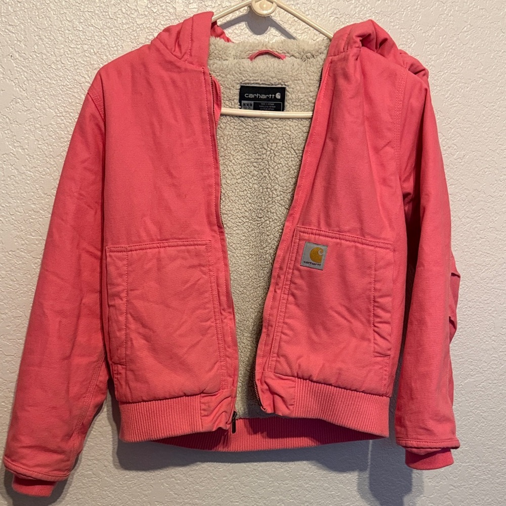 Carhartt Kids Coral Hooded Puffer Jacket